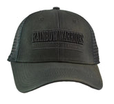 Hawaii Rainbow Warriors 3 Bar Blackout Tonal Flex Fit Hat – NCAA